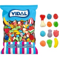 Assortiment zak met gesuikerde snoepjes - Vidal - 1 kg