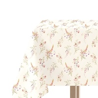 Tafelkleed van 2,00 x 1,45 m met bloemenpatroon