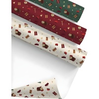 Inpakpapier Tió de Nadal 2 x 0,70 m - 1 stuk