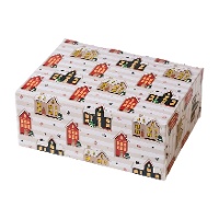 Doos voor Kersthuisjes Snoep 18 x 13,5 x 7,5 cm