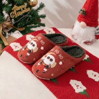 Kerstmanpantoffels maat 31-34 - 1 paar