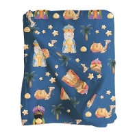 Deken met motief van de Drie Koningen, 1,50 x 1,25 m