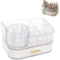 Make-up organizer met lade en vakverdelers 28,5 x 18,5 x 17,8 cm