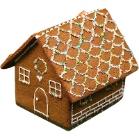 Bouwpakket voor een peperkoekhuisje