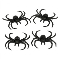 Spinnen 7 cm - set van 4