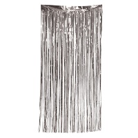 Metalen feestgordijn - 1 stuk, 2 x 1 m
